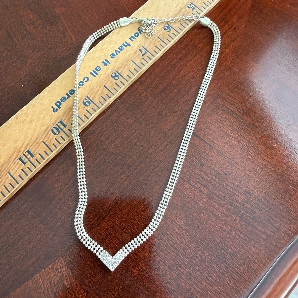 Vintage Silver Tone Necklace